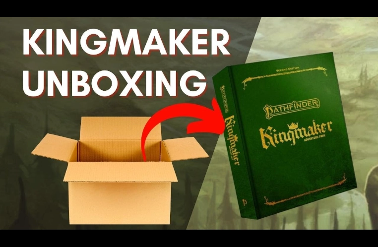 Unboxing the Pathfinder 2e Kingmaker Anniversary Edition Adventure Path
